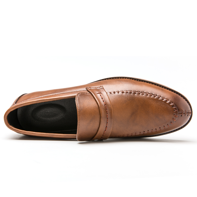 how to clean brown leather shoes