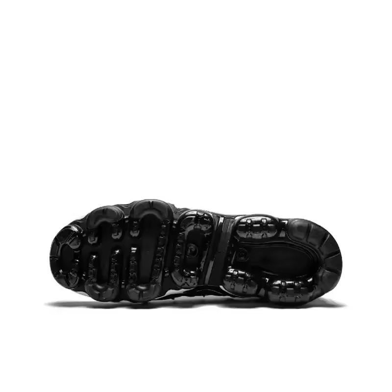 black running shoes