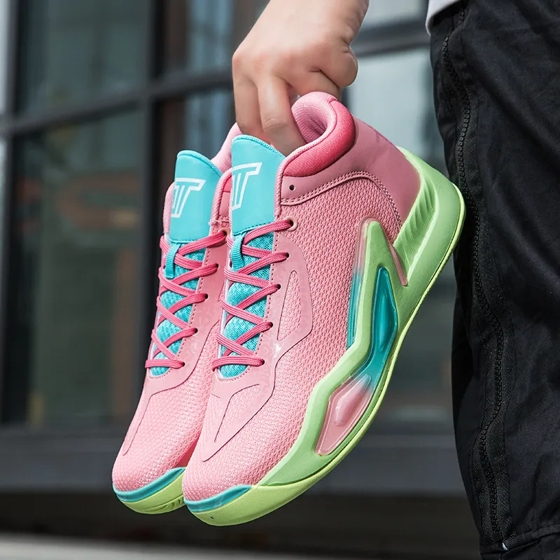 pink court shoes basketball