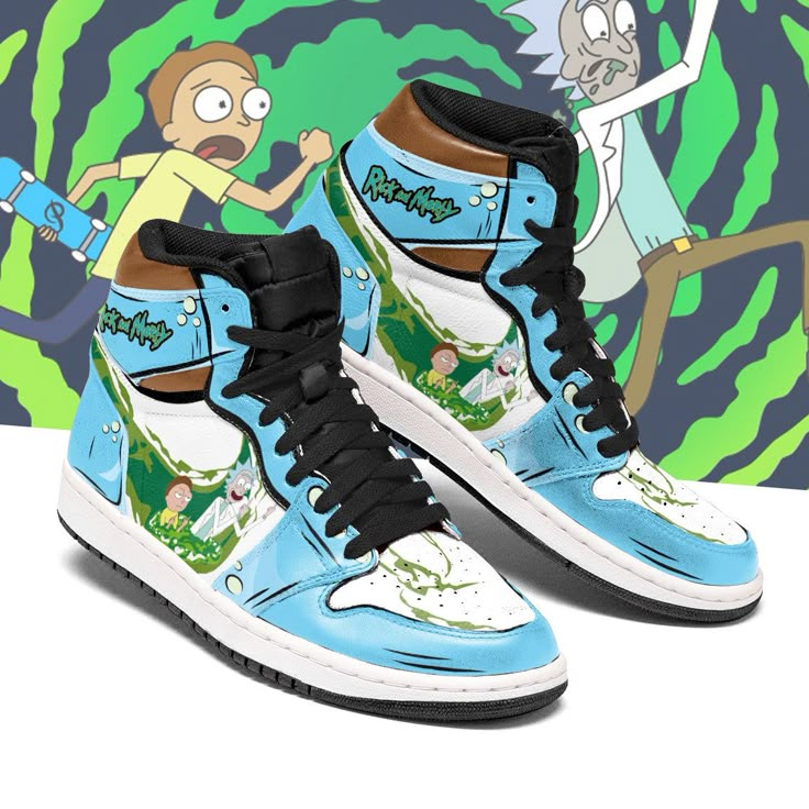 women’s rick and morty shoes