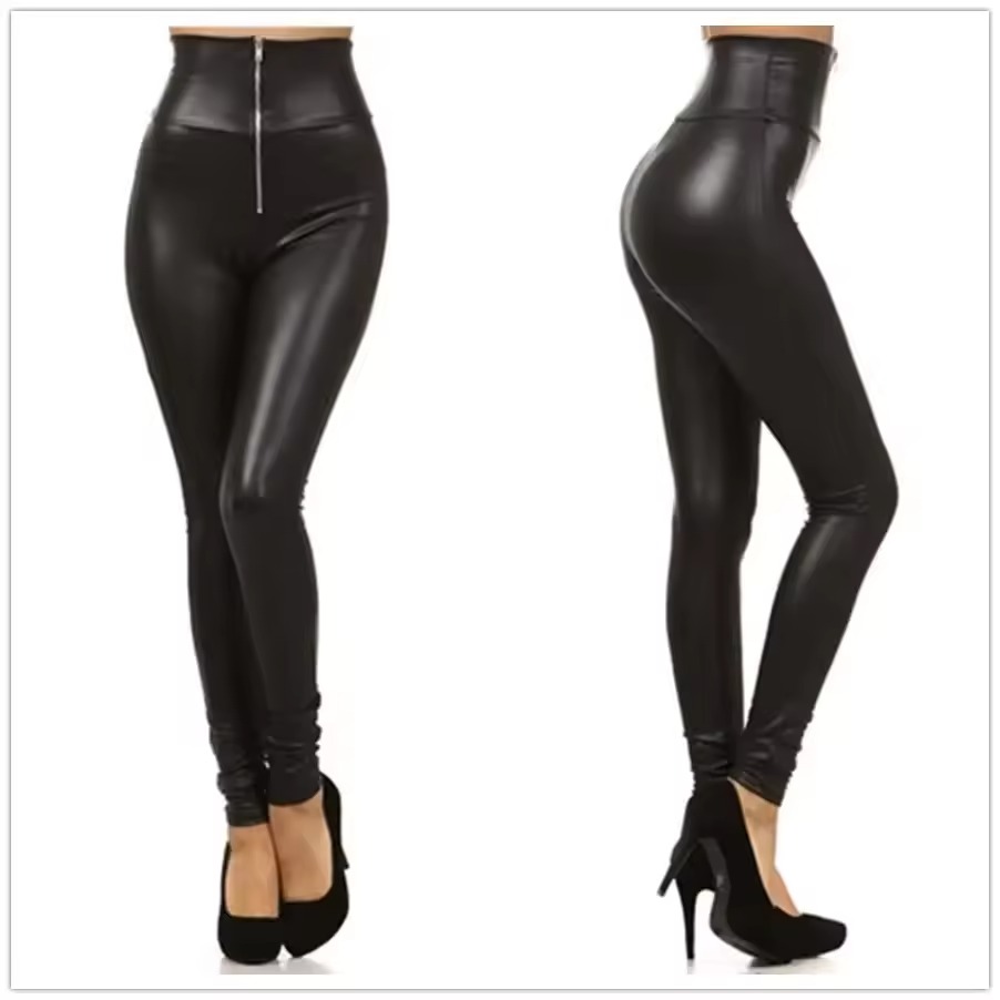 what shoes to wear with leather leggings