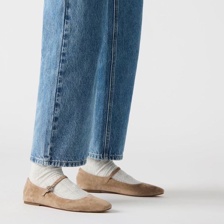 suede mary jane shoes
