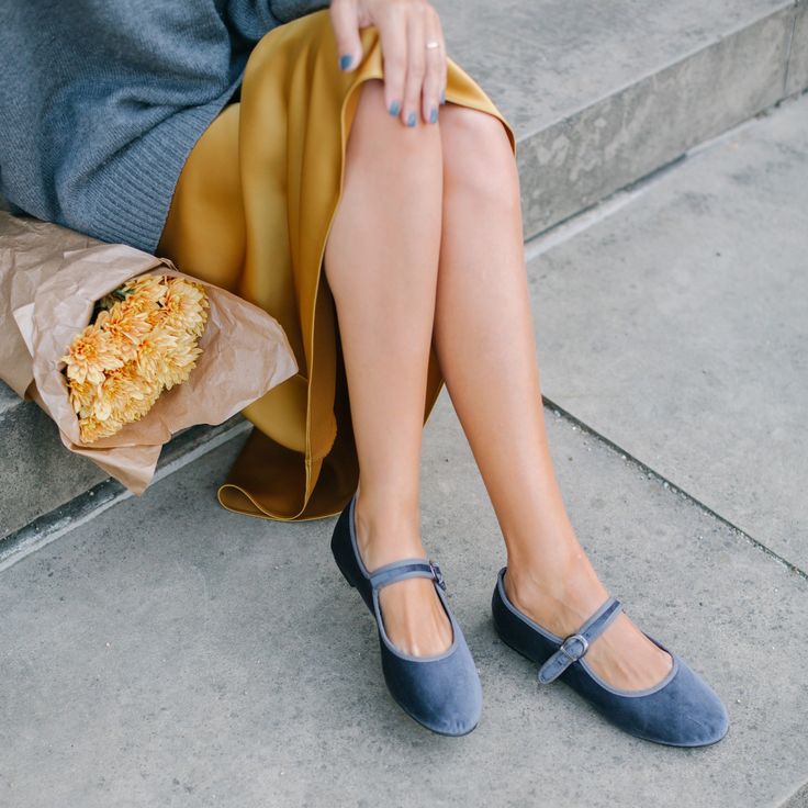 velvet mary jane shoes