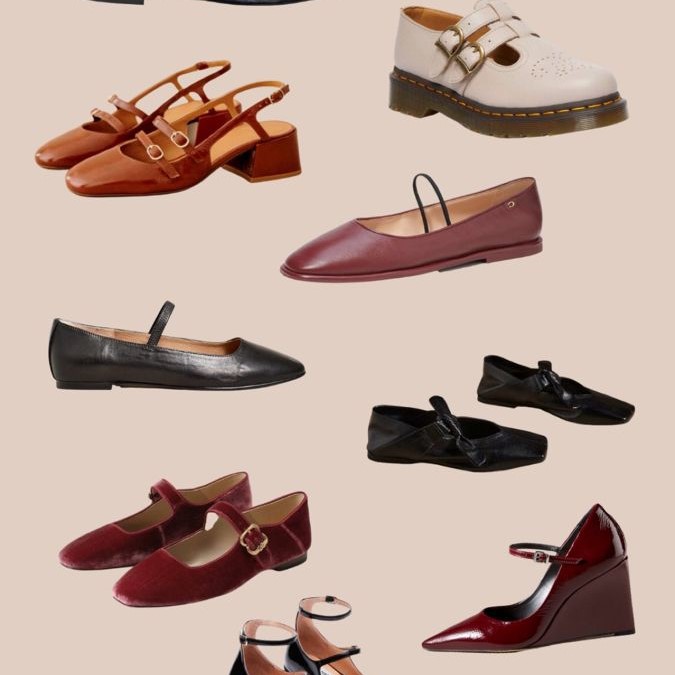 types of mary jane shoes