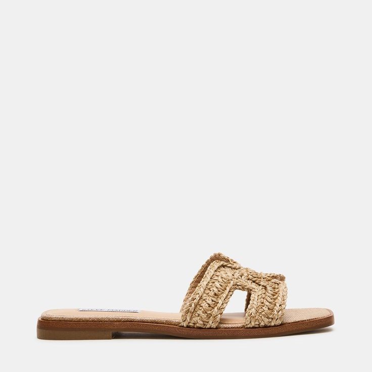 raffia sandal