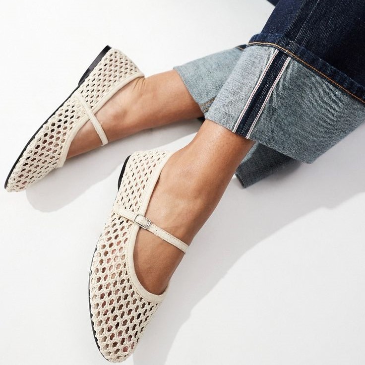 woven mary jane shoes