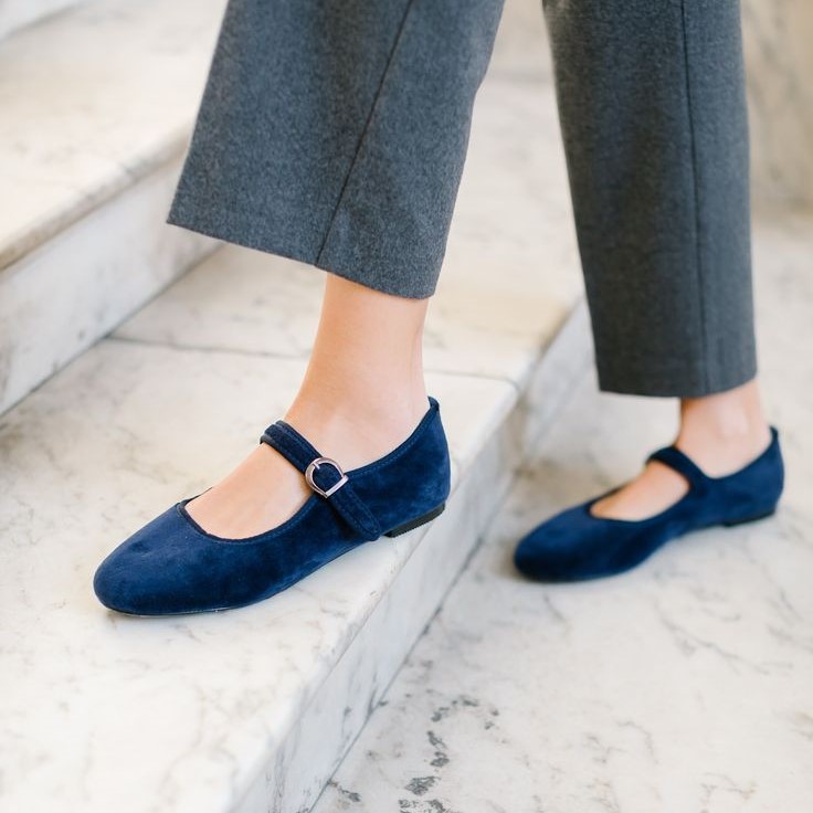 navy mary jane shoes
