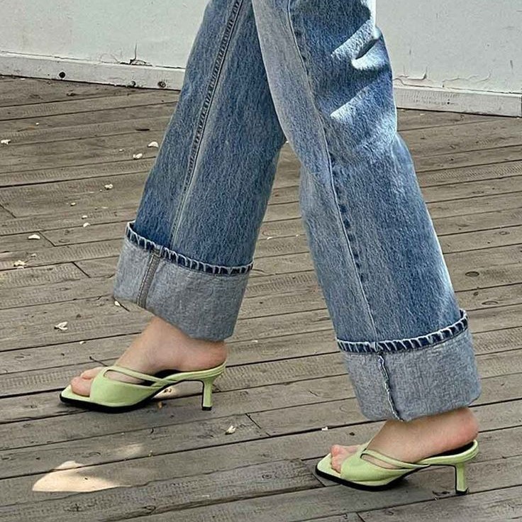 flip flop kitten heels