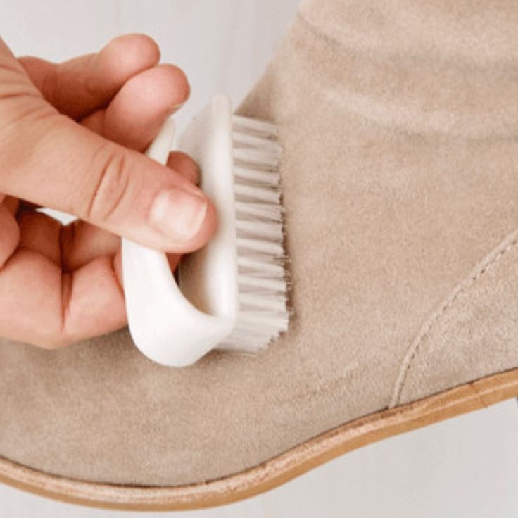can you wash suede shoes