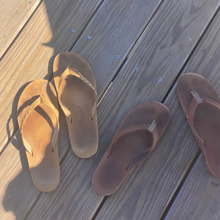rainbow sandal