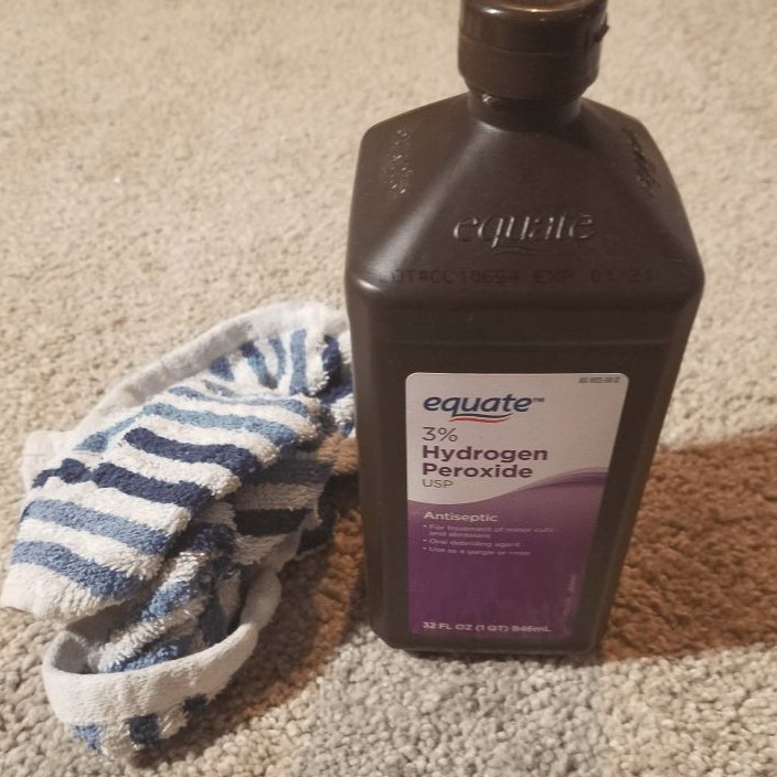 how to get blood out of shoes