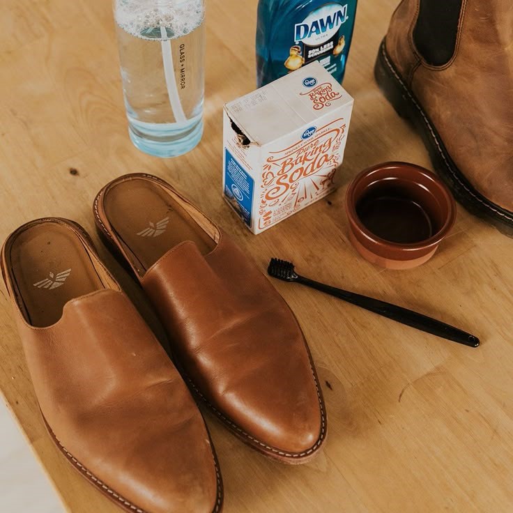 how to clean dress shoes