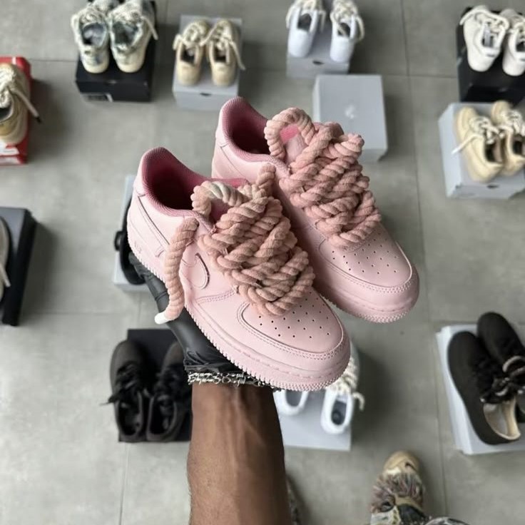 rope lace shoes