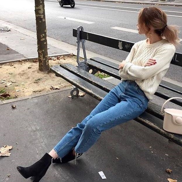 casual ankle boots outfit