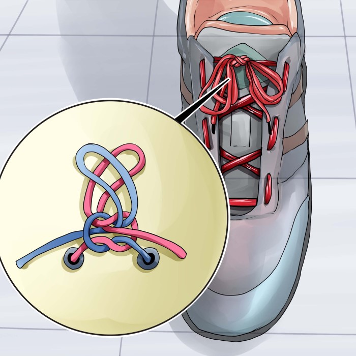 how to lace skate shoes