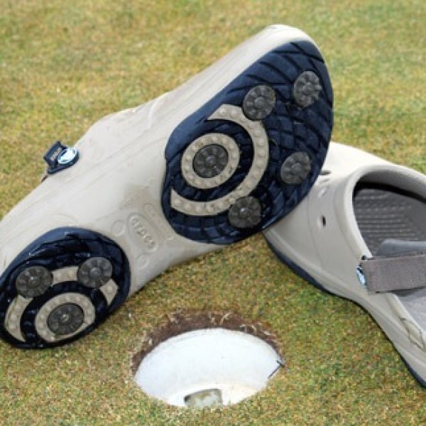 crocs golf shoes