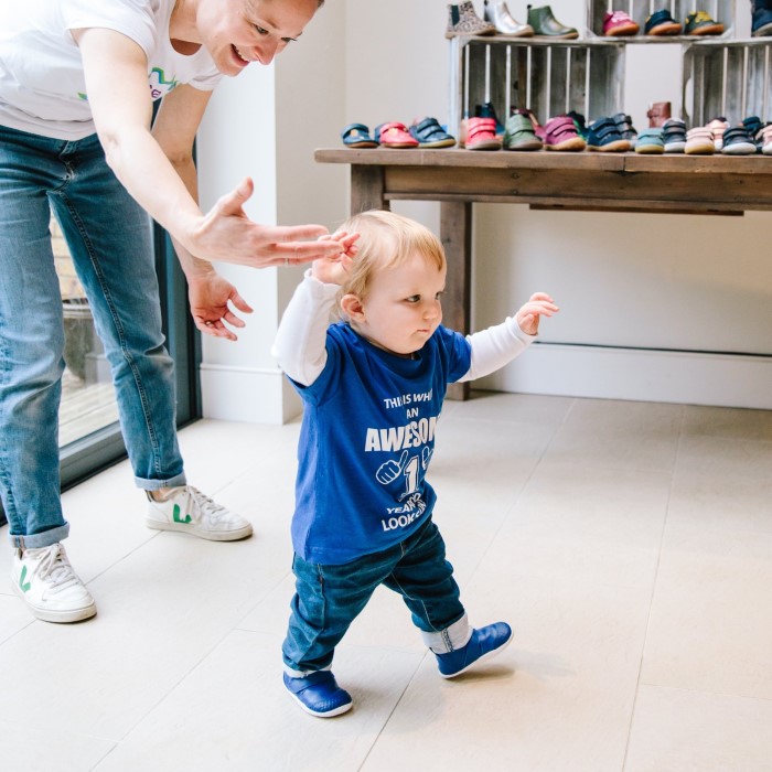 when do babies wear shoes