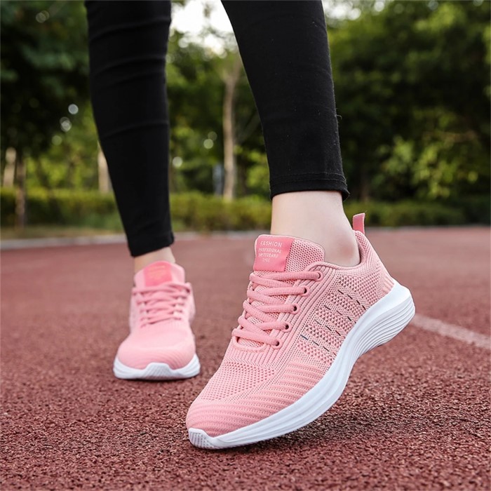 pink sneaker