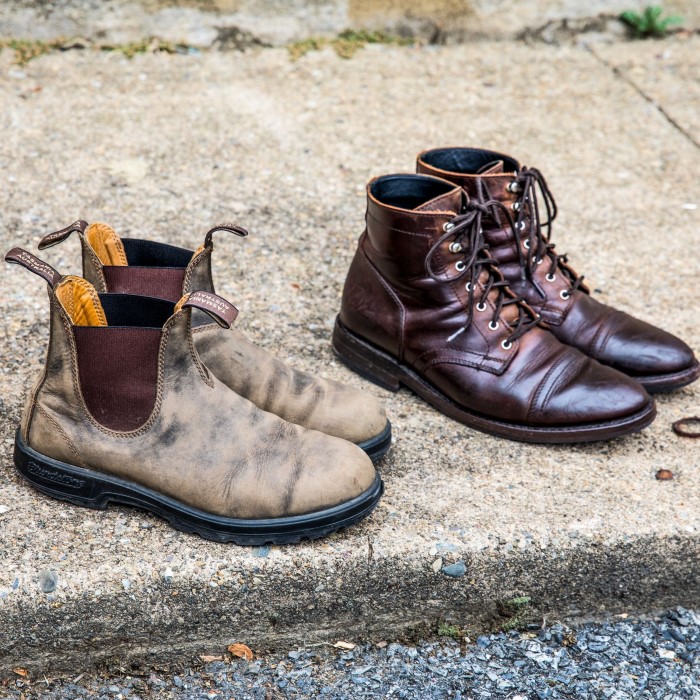 men’s leather boots
