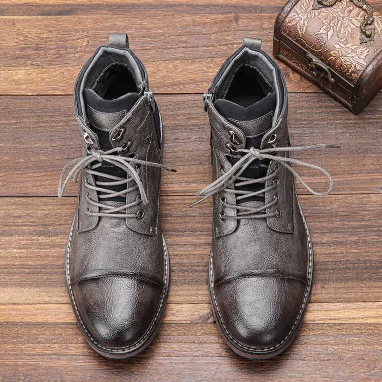 men’s leather boots