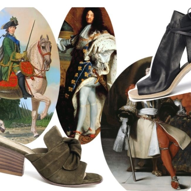 who invented high heels