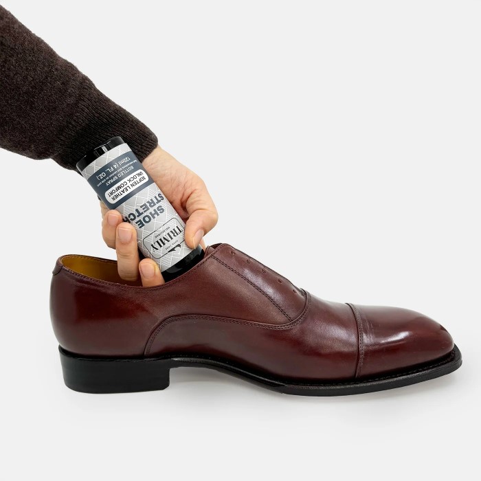 can you stretch leather shoes