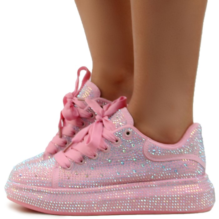 pink sneaker