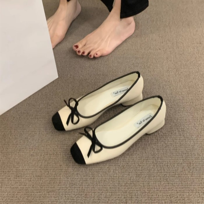 ballet flat heels