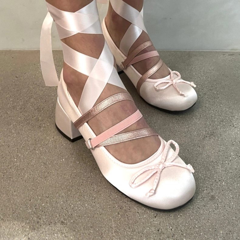ballet flat heels