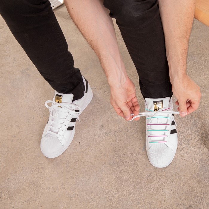 different ways to lace shoes