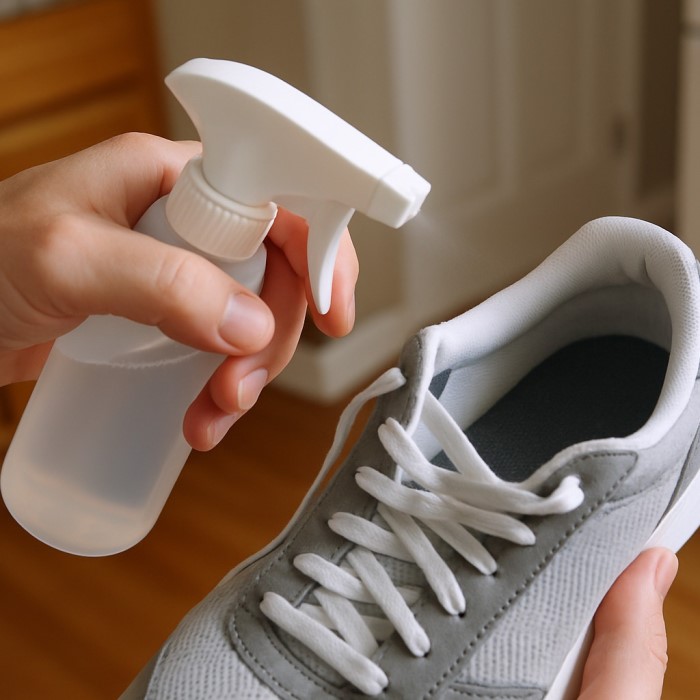 how to clean insoles of shoes