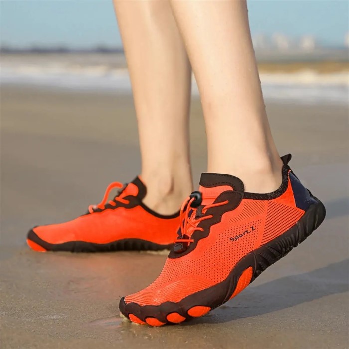 barefoot beach shoes