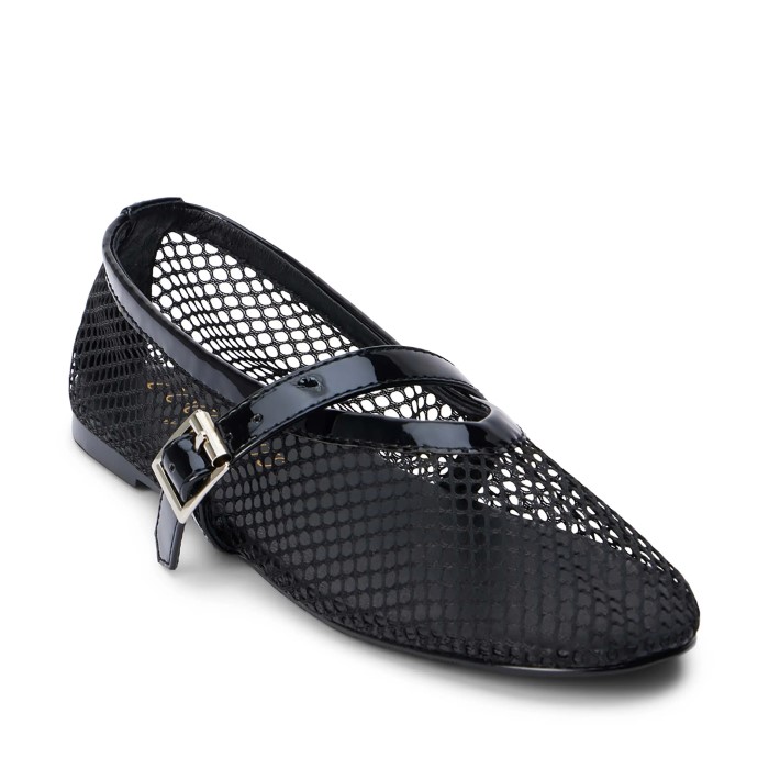 mesh ballet flat