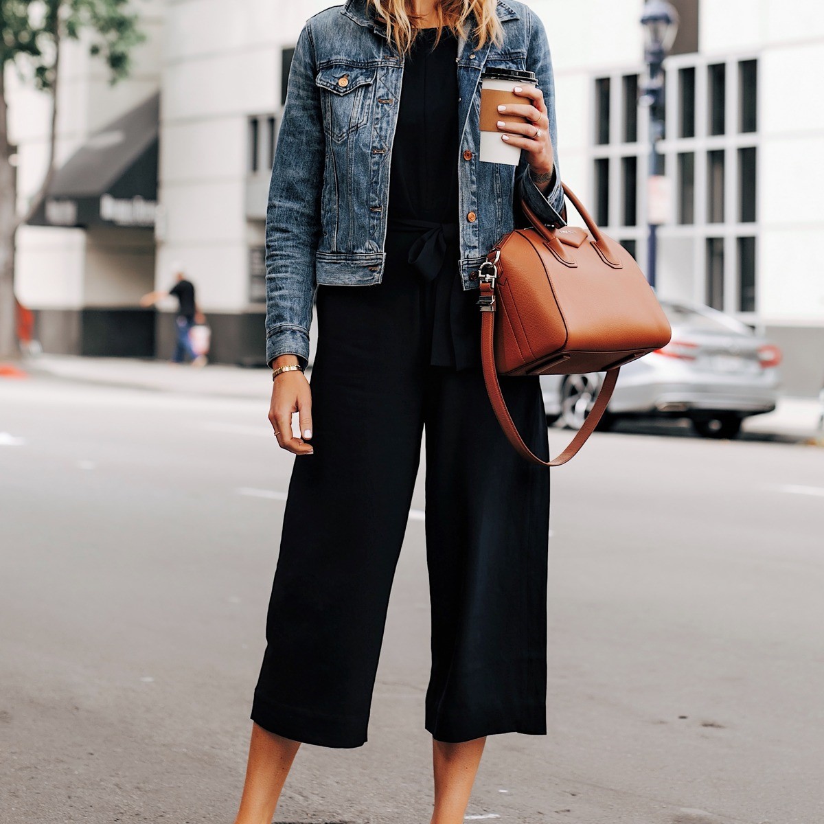 jacket over jumpsuit